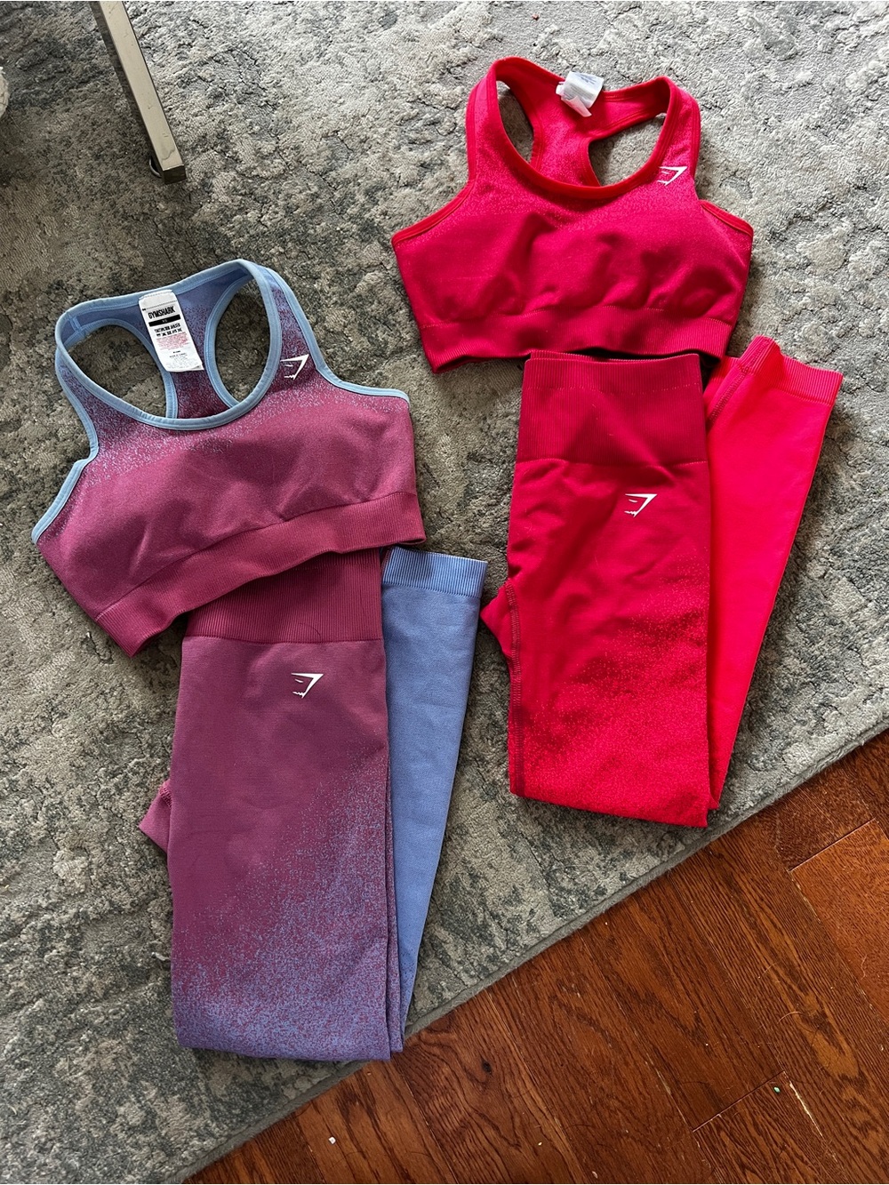 Gymshark High-Waisted Ombré Seamless Sets